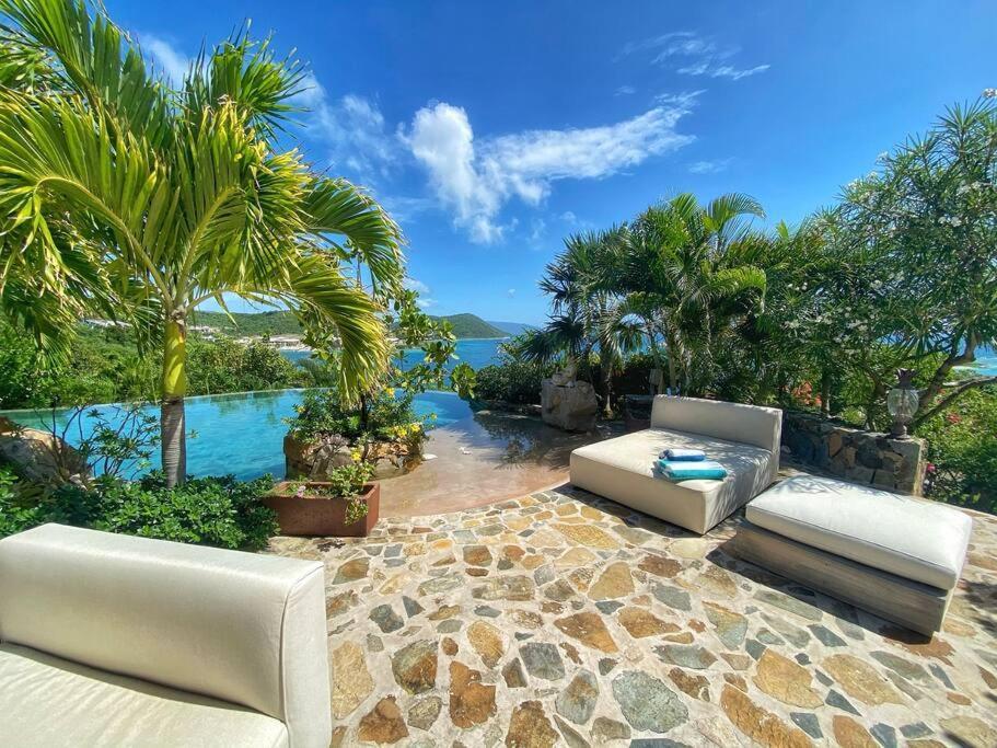 Luxury 7Br Waterfront Villa With Views Of Marina Cay And Scrub Island East End Luaran gambar