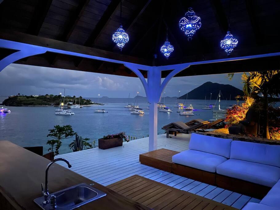 Luxury 7Br Waterfront Villa With Views Of Marina Cay And Scrub Island East End Luaran gambar